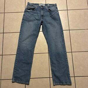 Ariat M2 Legacy Men's 34x34 Blue Denim Relaxed Boot Cut Jeans